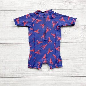 Joules Lobster One Piece Swim Suit